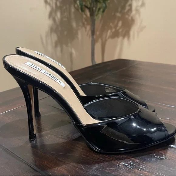 Steve Madden Priya Peep Toe Mule - Picture 5 of 11